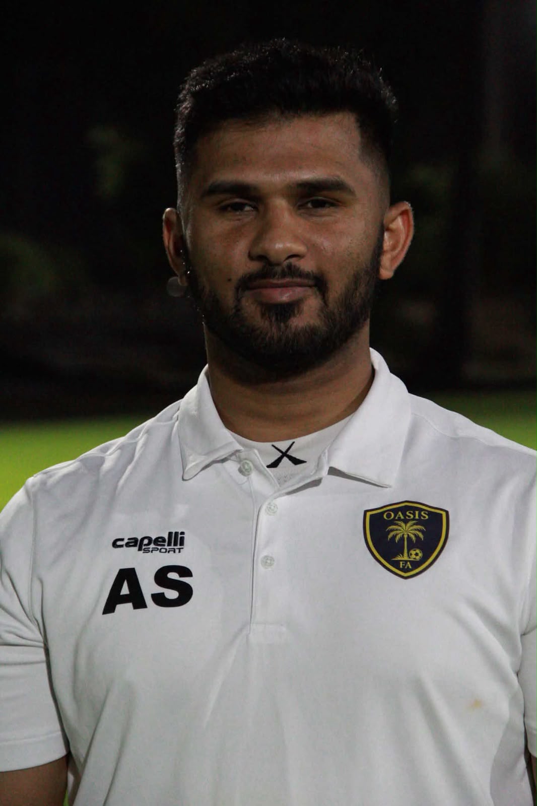 Coach Azeem of Oasis Football Academy
